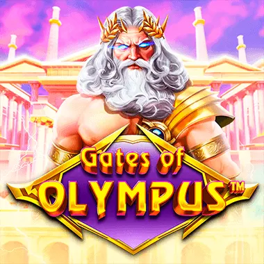 Gates of Olympus mit Zeus und Edelsteinen